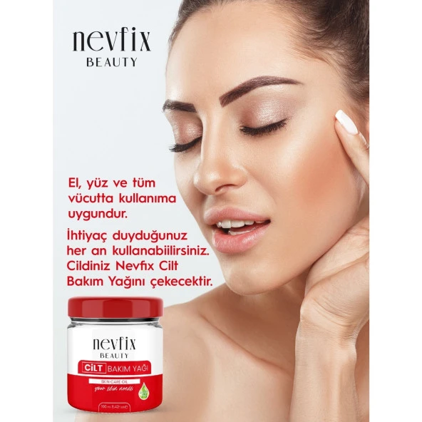 Nevfix Beauty Cilt Bakım Yağı 9 Yağ Içeren 190ML - 3