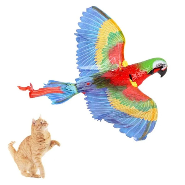 Oyuncak Papağan Işıklı Sesli Tavana Asmalı Papağan - 4