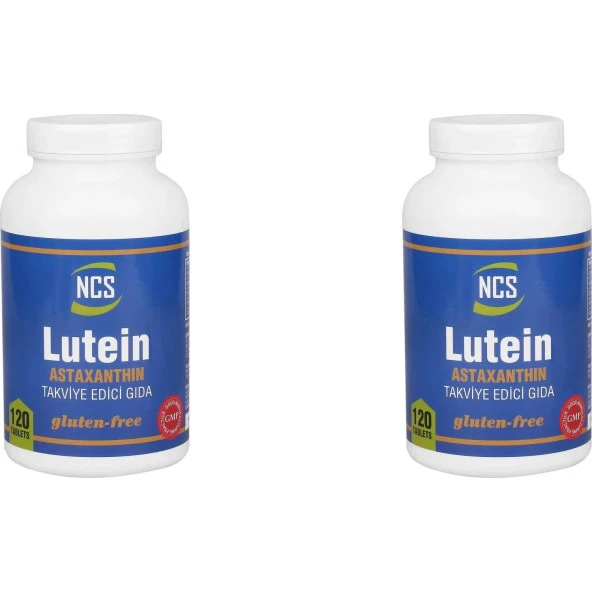 Ncs Lutein 15 mg Astaxanthin (Astaksantin) 12 mg 2 Kutu 240 Tablet