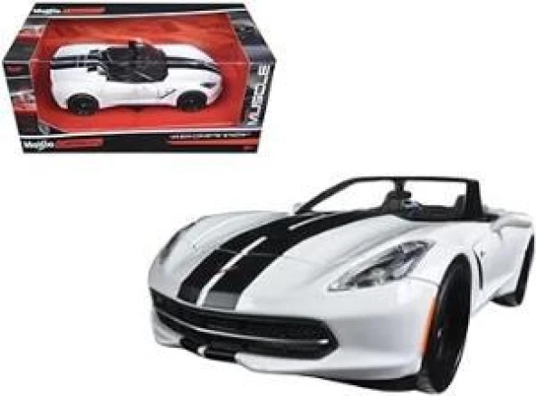 Maisto 2014 Corvette Stingray 1/24 Model Araba