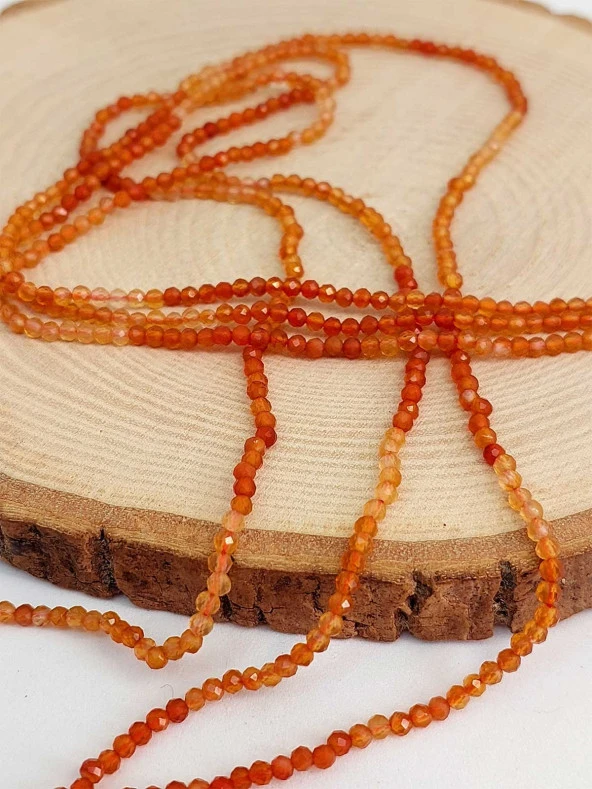 Akik Taşı Dizi 2.5mm (45462) - Resim 3