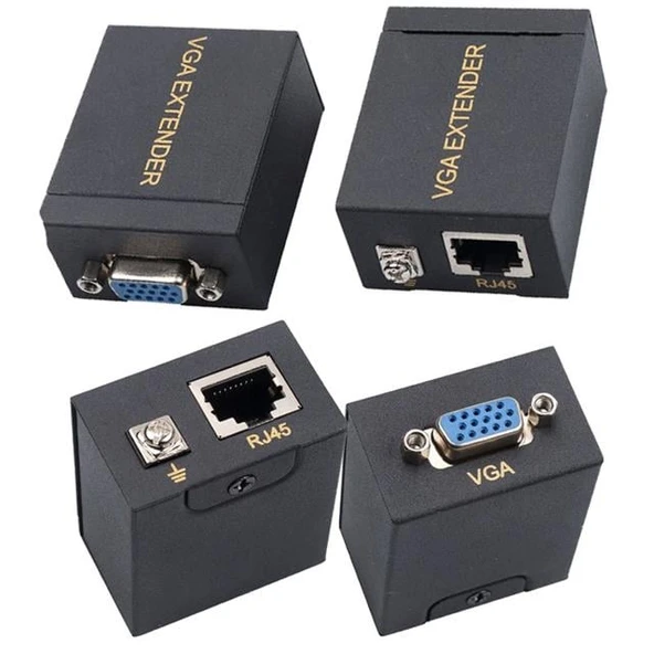 Powermaster PM-17297 VGA CAT5-CAT6 60 Metre Extender Uzatıcı - 6