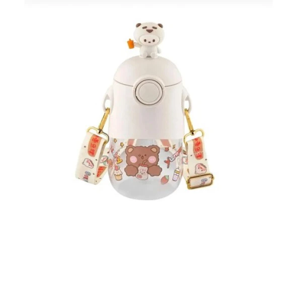 Sevimli Ayıcık Suluk Matara - Resim 3