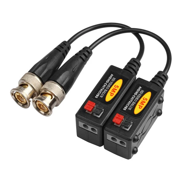 Powermaster PM-3893 8MP MAX 600 Metre HD-TVI/CVI/AHD/CVBS HD Video Balun - 3