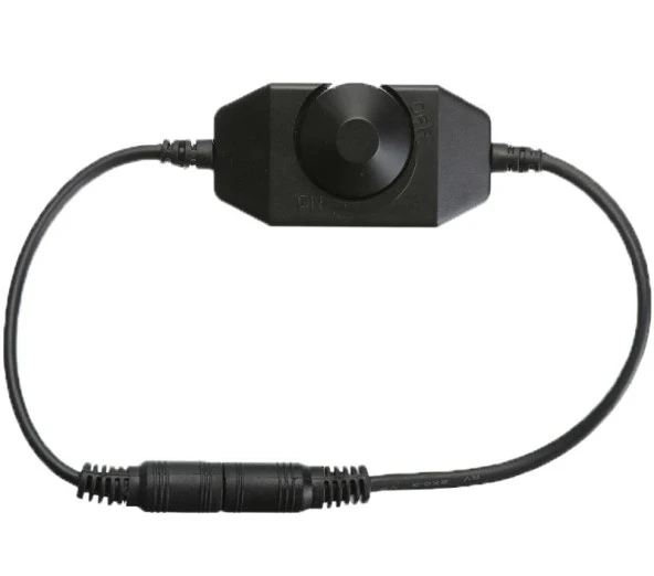 Powermaster DC12V-DC24V 2A Tek Renkli Şerit Led Dimmer Işık Şiddeti Kontrolü - 6