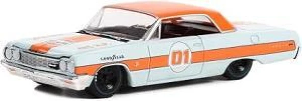 Greenlight Running On Empty   1964 Chevrolet Impala SS 1/64 Model Araba