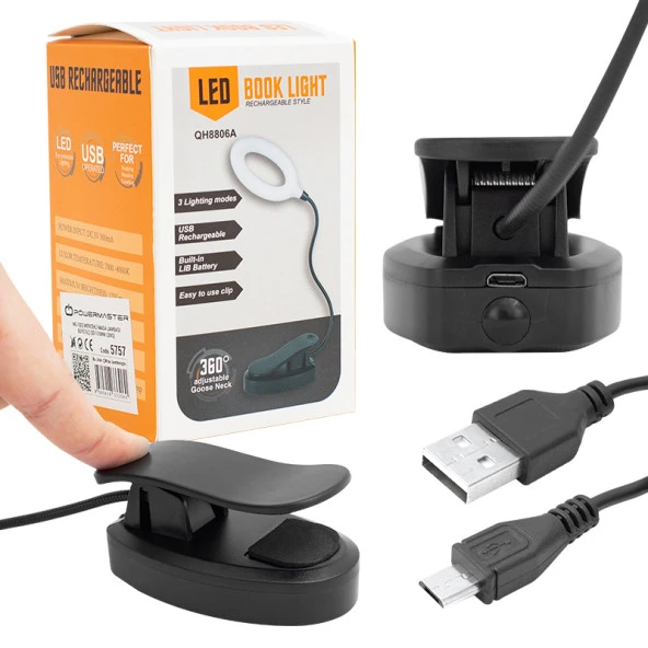 Powermaster Akrobat 3 Kademeli Şarjlı Masa Lambası MG-1003 - 3