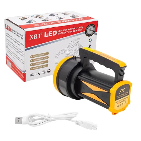 Powermaster Şarjlı Ledli 3 Kademeli El Feneri XJ-2 500Lm - 6