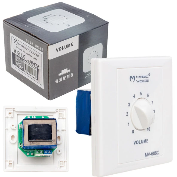Magicvoice MV-608C Trafolu 50W Volüm Kontrol Cihazı - 1
