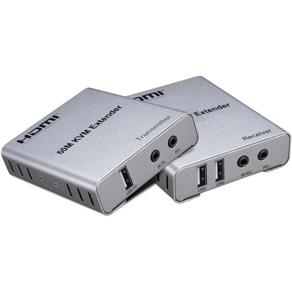 POWERMASTER HDMI KVM EXTENDER 60M - 2
