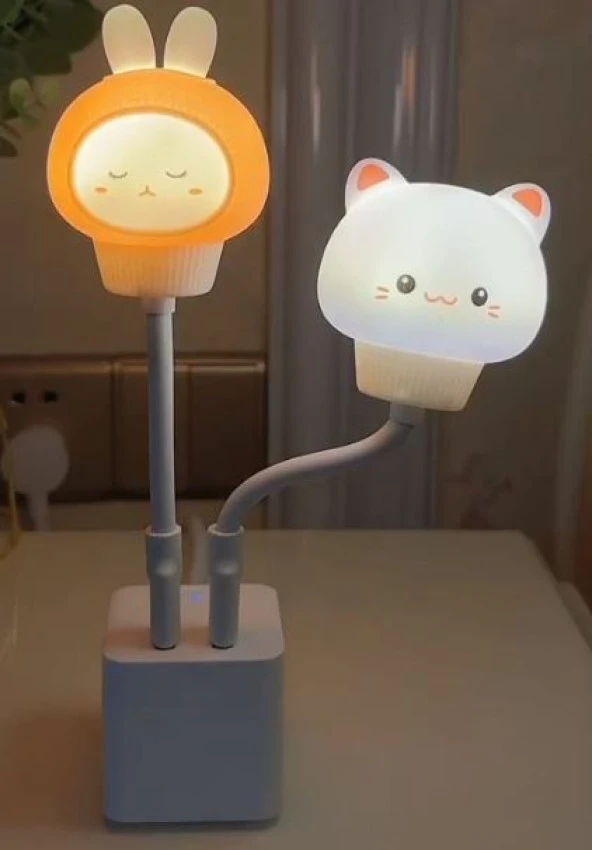 Powermaster Esnek USB'li Çocuk Gece Lambası