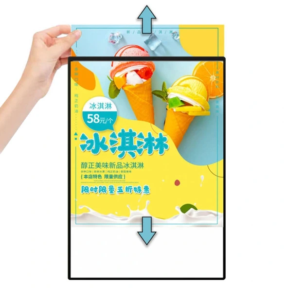 Powermaster PM-21757 Ledli A1 Değiştirilebilir Reklam Poster Çerçevesi (Tabela) - 2