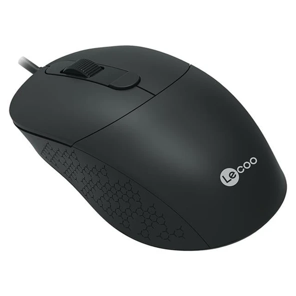 Lenovo Lecoo MS102 800/1200/1600 DPI 4 Tuşlu USB Kablolu Optik Mouse - 6