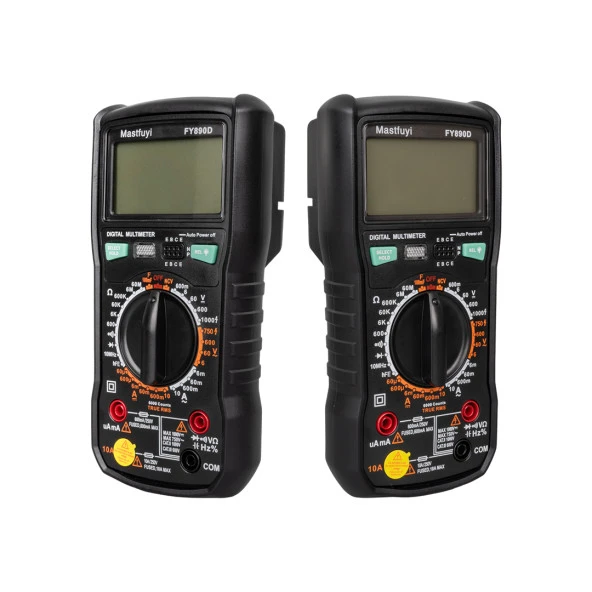 Powermaster FY890D Digital Multimetre Ölçü Aleti True Rms - 2