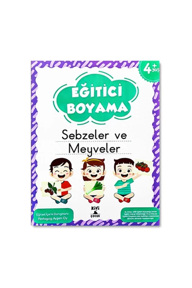 Eğitici Boyama Kitabı - Sebzeler