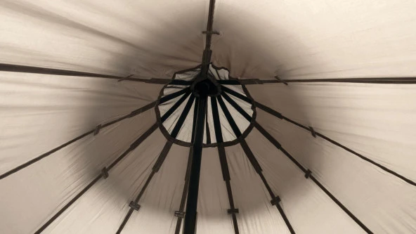 Moonlight Bell Glamping 7 Kişilik Yüksek Aile Çadırı - 6