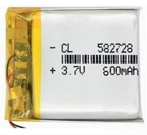 Day Akıllı Çocuk Saat Batarya Pil 3.7v 600mah 582728 pil Kaliteli