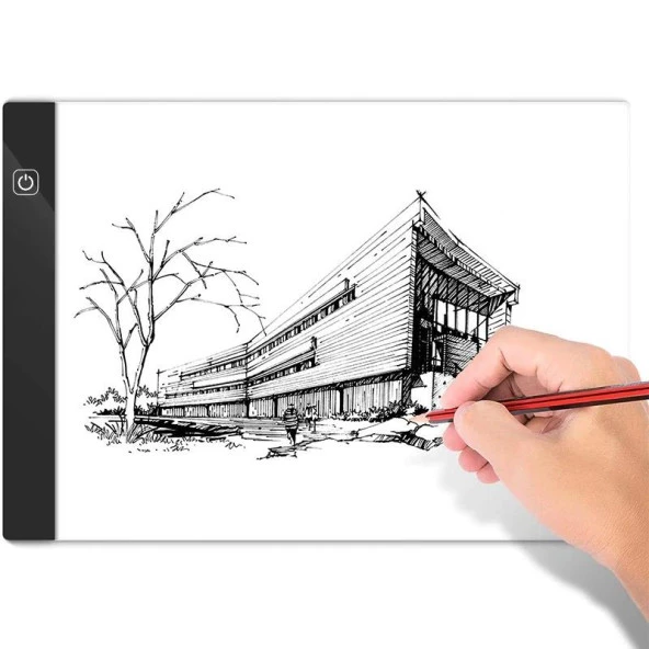 Schulzz Led Işıklı A4 Çizim Kopyalama 3 Seviyeli Ayarlanabilir Grafik Tahtası