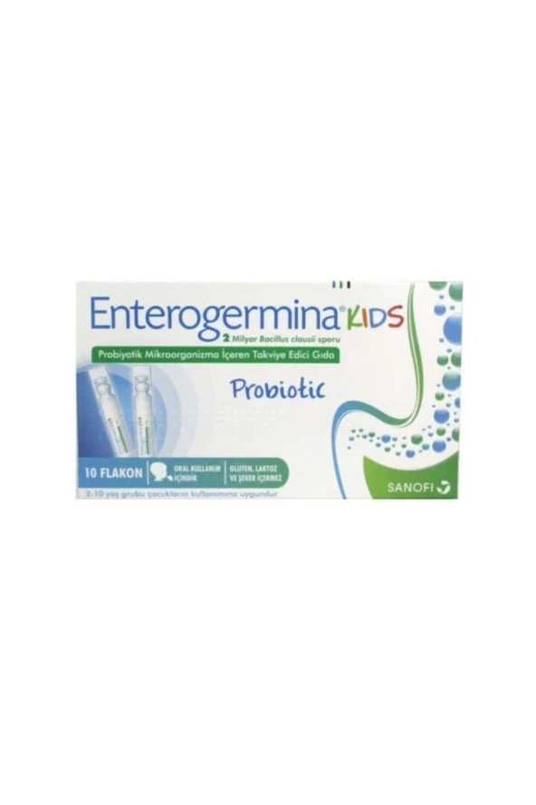 Enterogermina 2-10 Yaş 5 ml × 10 Flakon