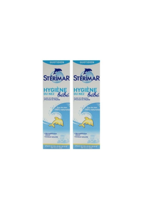 Sterimar Baby Burun Spreyi 50 ml 4 Kutu