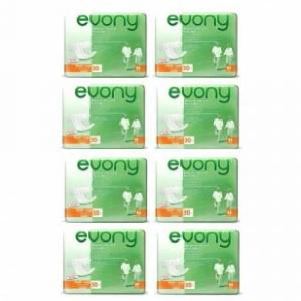 Evony Belbantlı Yetişkin Hasta Bezi Large 30'lu Paket 8'li ürün görseli