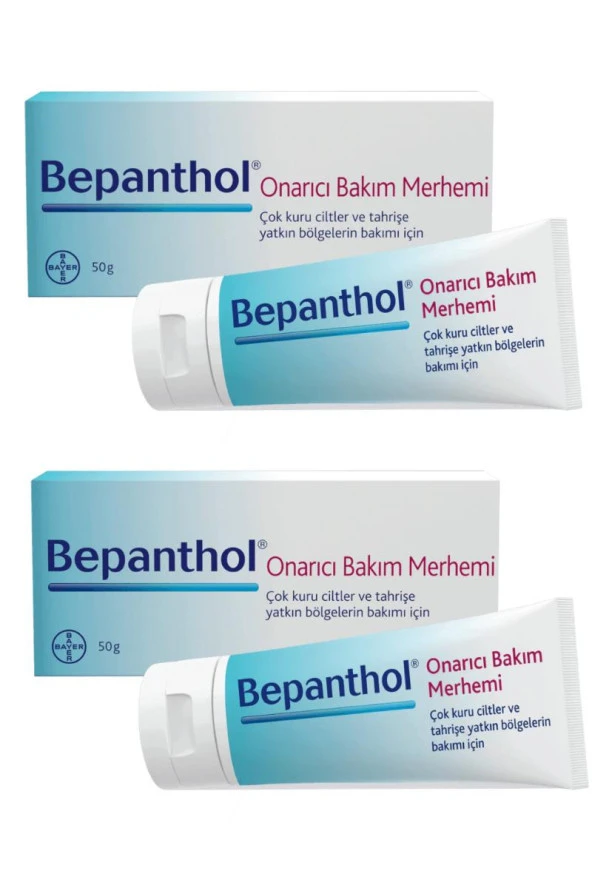 Bepanthol Onarıcı Bakım Merhemi 50 gr 2 Kutu - 1