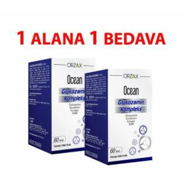 Ocean Glucosamine Complex 60 Tablet 2 Kutu - Resim 2