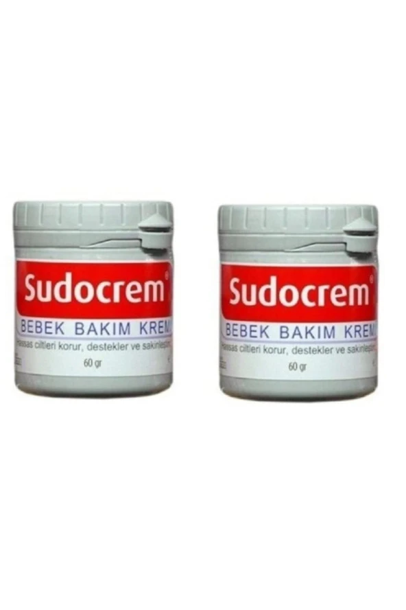Sudocrem Bebek Bakım Kremi 60 gr 2 Kutu