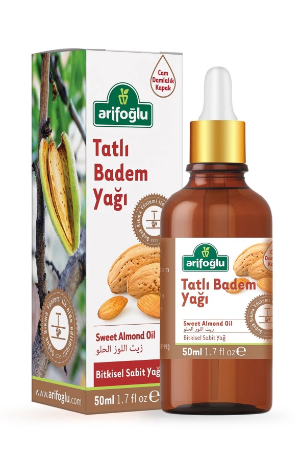 Arifoğlu Tatlı Badem Yağı 50ml