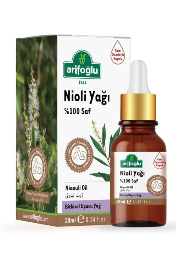 Arifoğlu Nioli Yağı 10ml 100 Saf Niaouli Essential Oil