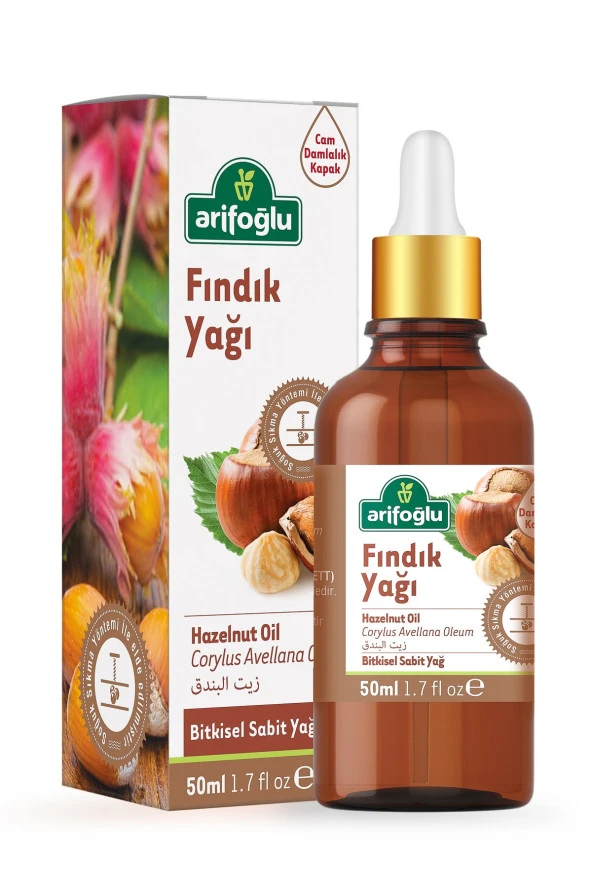 Arifoğlu Fındık Yağı 50ml