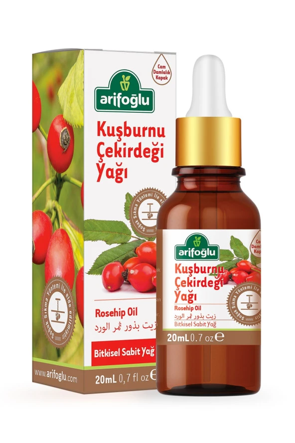 Arifoğlu Kuşburnu Çekirdeği Yağı 20ml