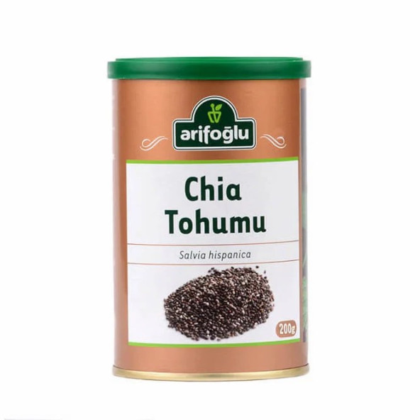 Arifoğlu Chia Tohumu Teneke Kutu 200g