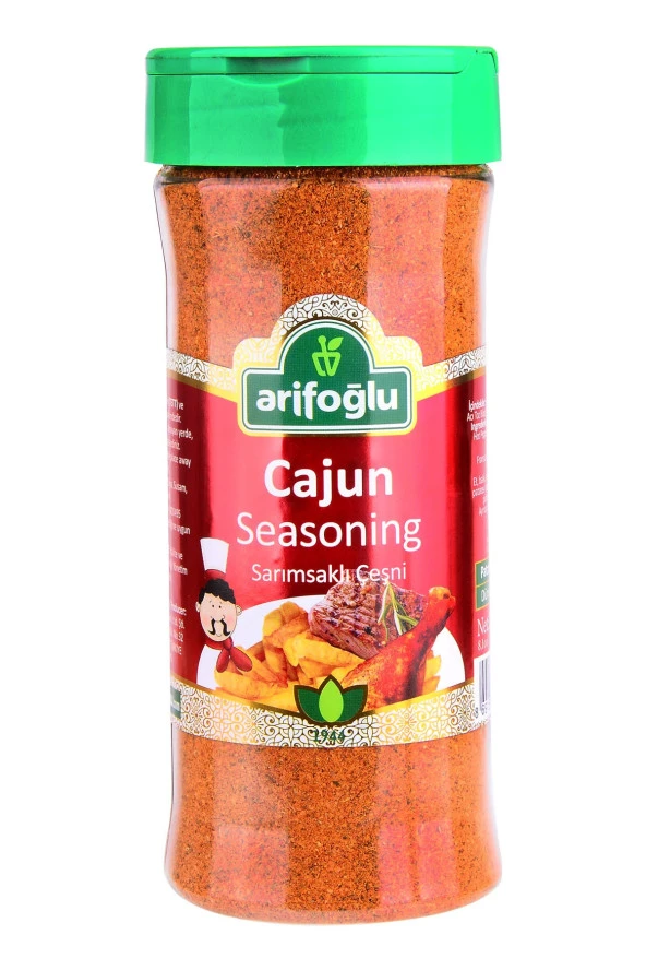 Arifoğlu Cajun Seasoning Sarımsaklı Çeşni 230g (Pet)