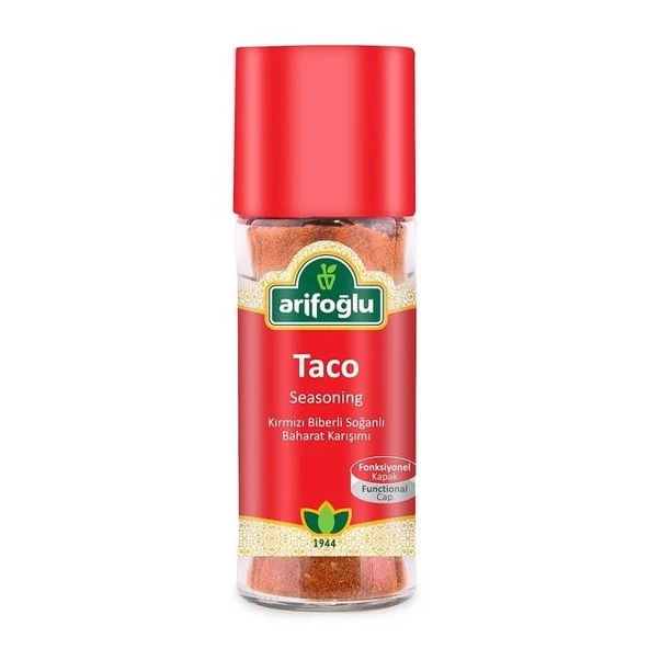 Arifoğlu Taco Seasoning (Pide, Börek, Et) 60g(Cam)