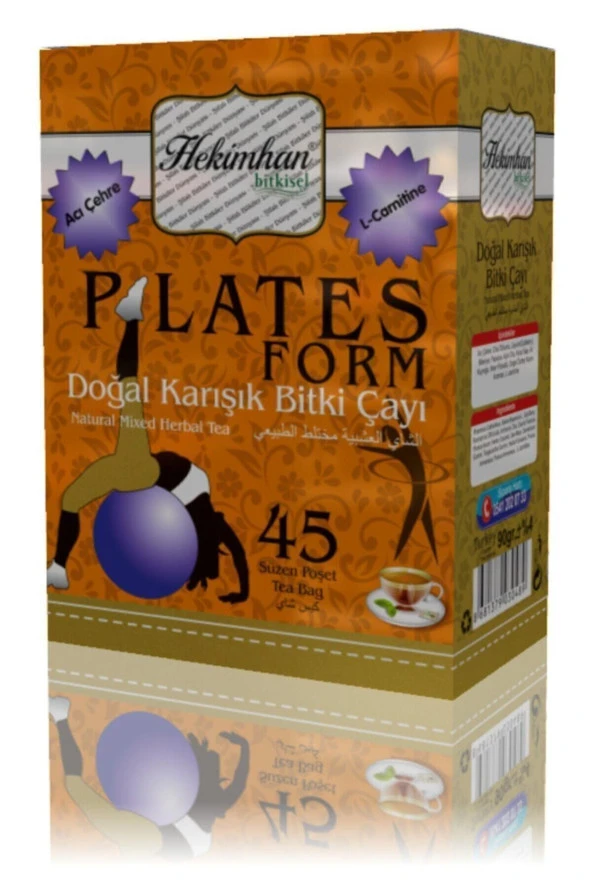 Hekimhan Plates Form Çayı 45 Süzen Poşet