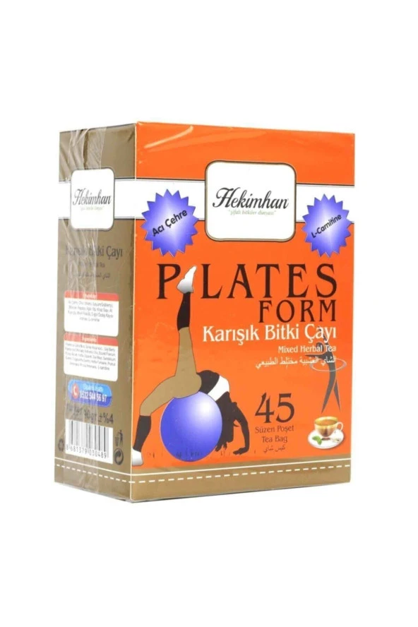 Hekimhan Plates Form Çayı 45 Süzen Poşet