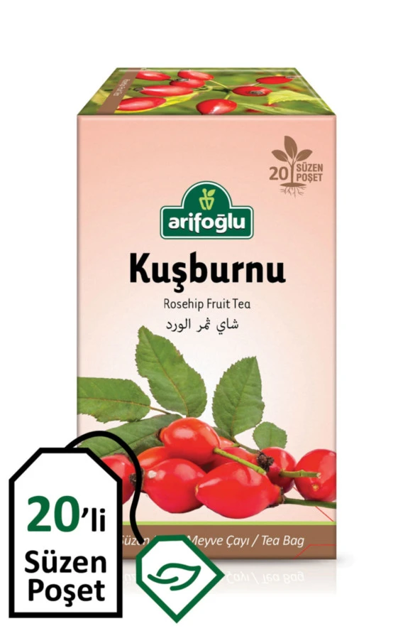 Arifoğlu Kuşburnu Süzen Poşet  20li