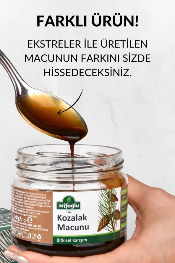 Arifoğlu Kozalak Macunu 300g Ekstreler Ile Üretilmiştir - 2