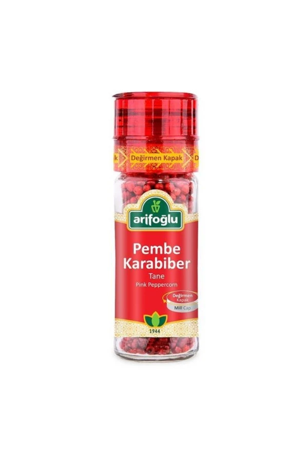 Arifoğlu Kırmızı Karabiber Tane(acı) 28 G (değirmen)