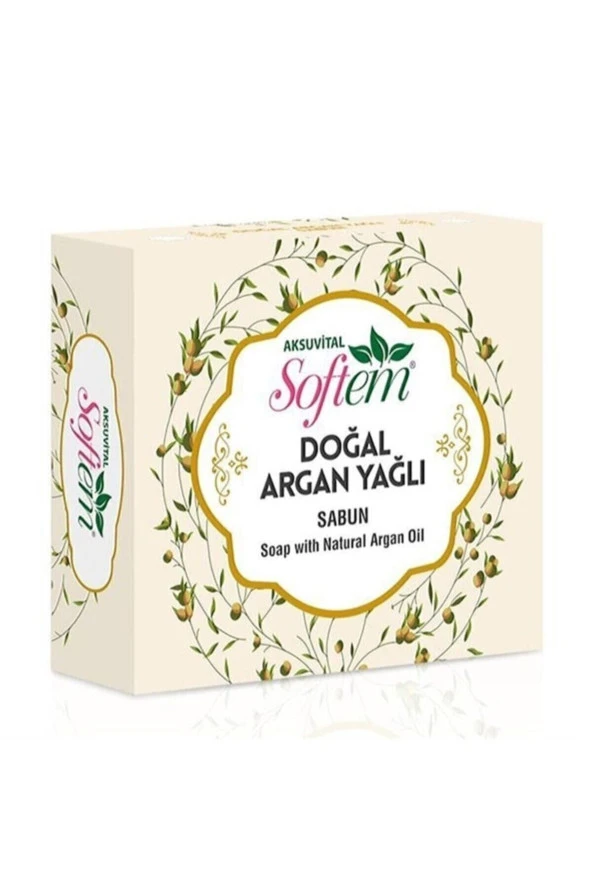 Softem Doğal Argan Yağlı Sabun 130 gr