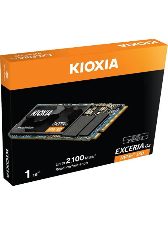 KIOXIA EXCERIA G2 LRC20Z001TG8 1TB 2100/1700MB/s PCIe M.2 NVMe SSD - 2