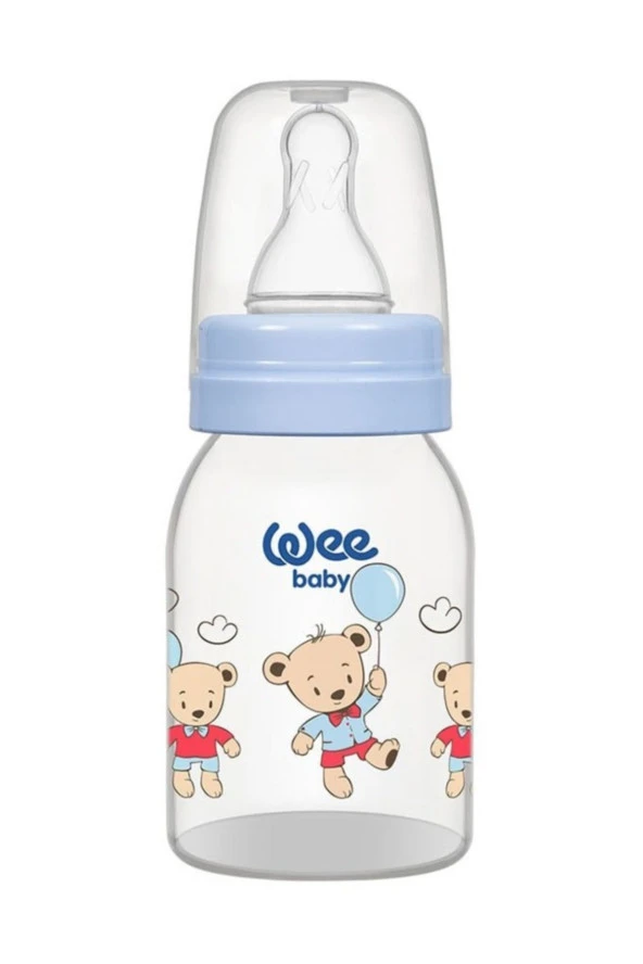 Wee Baby Klasik Pp Biberon 125 ML - MAVİ (0-6 AY)