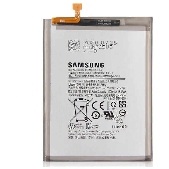 Samsung Galaxy Uyumlu A21 Pil Batarya Ba217aby 5000 Mah