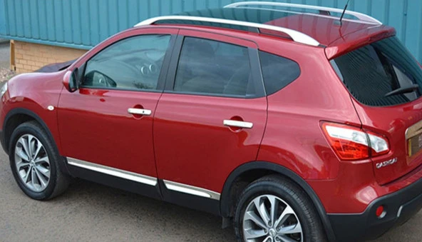 QASHQAI Yan Kapı Çıtası 4 Parça Paslanmaz Çelik 2007-2014 - 3