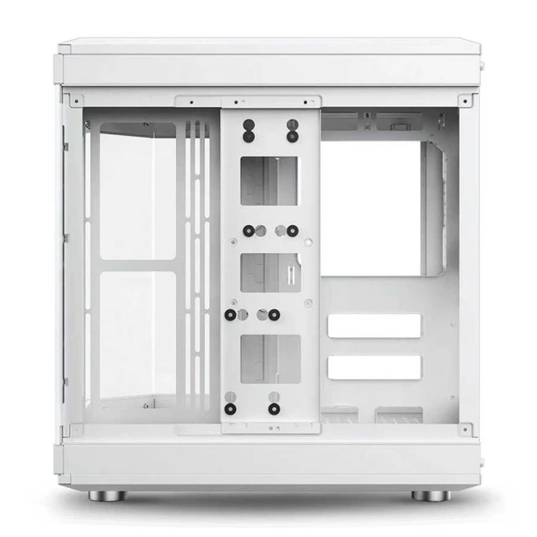 Dragos North 1x Fan USB 3.0 + Type C ATX Mid Tower  Panoramik Temperli Cam Gaming Bilgisayar Kasası Beyaz - 6