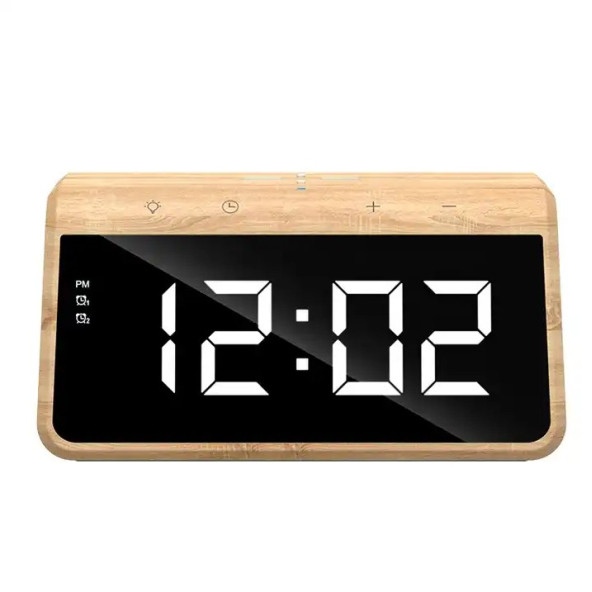 Sunowl SO700 Saat,LED Işık,15W Kablosuz Hızlı Şarj - 4