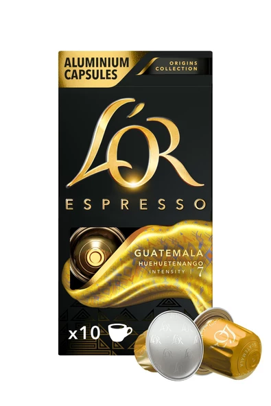 L'OR Espresso Origin Guatemala Kapsül Kahve 10 x 10 Paket ( 100 Adet ) - Resim 2