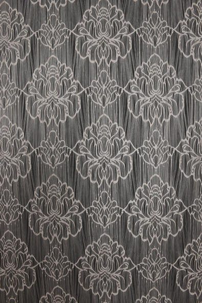 ÖRÜMCEK  MODEL KREM RENK İP PERDE HAZIR DÜĞMELERİ DİKİLMİŞ İP PERDE 300*280 cm - Resim 3