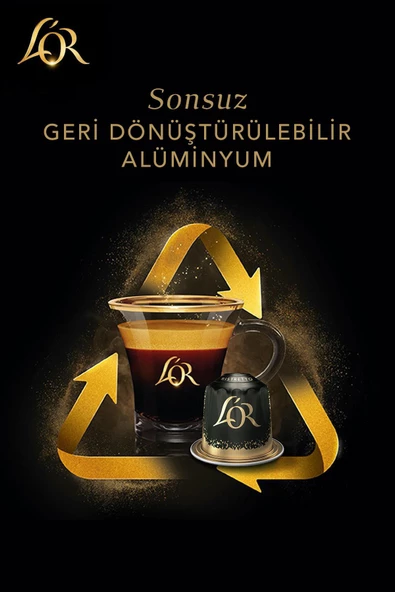 L'OR - Splendente - Intensity 7 - Nespresso Uyumlu Kapsül Kahve Fırsat Paketi 10 x 10 Paket (100 Adet) - 8